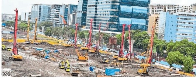 बुलेट ट्रेन प्रोजेक्ट: एकमात्र भूमिगत स्टेशन मुम्बई स्टेशन का निर्माण शुरू Bullet Train Project: Construction of the only underground station Mumbai station begins