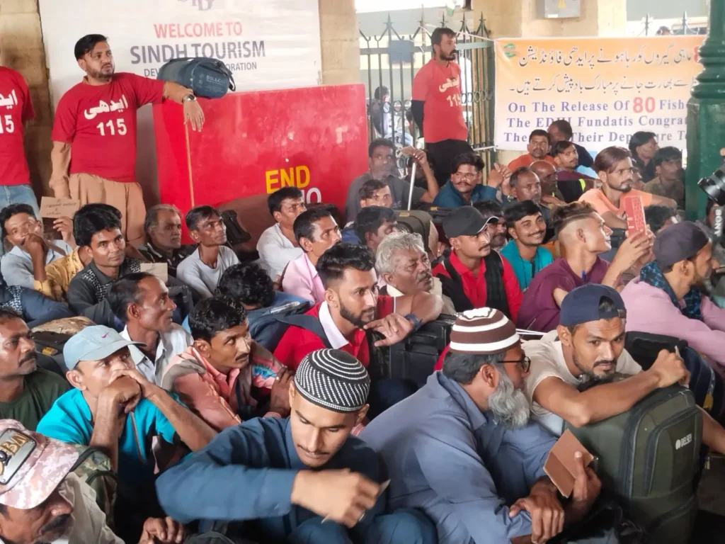 Diwali gift for 'Gujarat' sent from Karachi Express