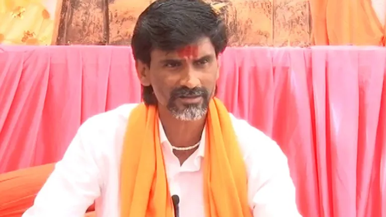 Maratha Reservation Protest मुंबई: मराठा आरक्षण पर मनोज जरांगे का शक्ति प्रदर्शन Manoj Jarange's show of strength on Maratha reservation