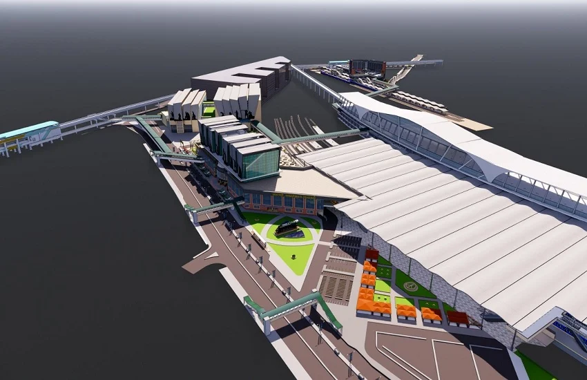 साबरमती रेलवे स्टेशन का पुनर्विकास कार्य अगस्त 2025 तक होगा पूरा Redevelopment work of Sabarmati Railway Station