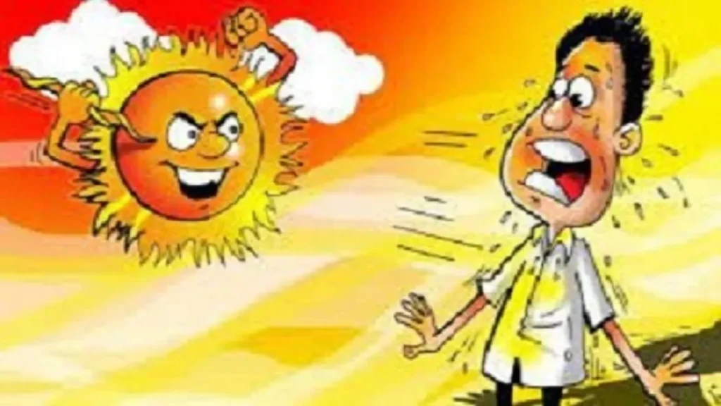 Heat begins to show, yellow alert today and tomorrow