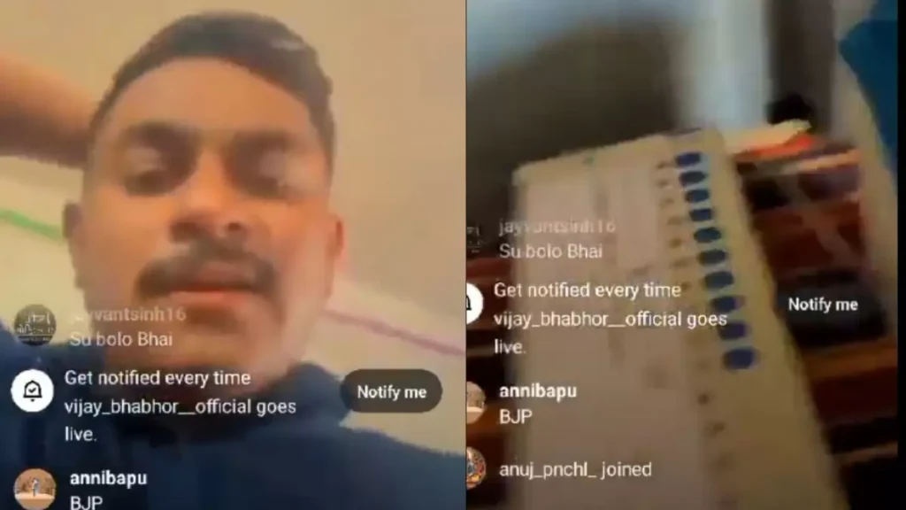 BJP leader's son 'hijacked' the booth