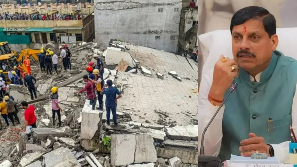 सूरत इमारत हादसे के पीड़ितों के परिजन को चार-चार लाख रुपये देगी मप्र की यादव सरकार victims of Surat building accident