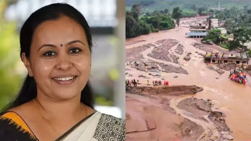 वायनाड जाते समय सड़क हादसे का शिकार हुई केरल की स्वास्थ्य मंत्री Kerala's health minister became a victim of a road accident while going to Wayanad