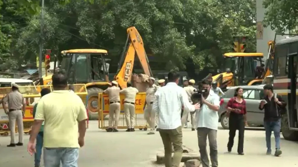 After the death of UPSC students, the administration came into action